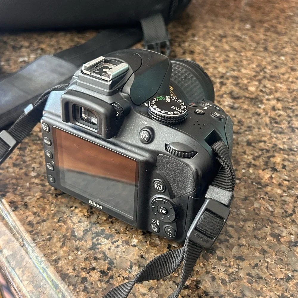 NIKON d3400 dslr camera with lens
